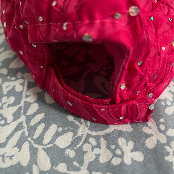 Hot Pink Hat with Bling - Picture 3 of 4
